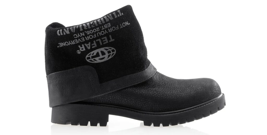Telfar x Timberland Mid Pull On Boot Black