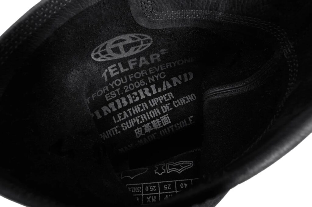 Telfar x Timberland Tall Pull On Boot
Black