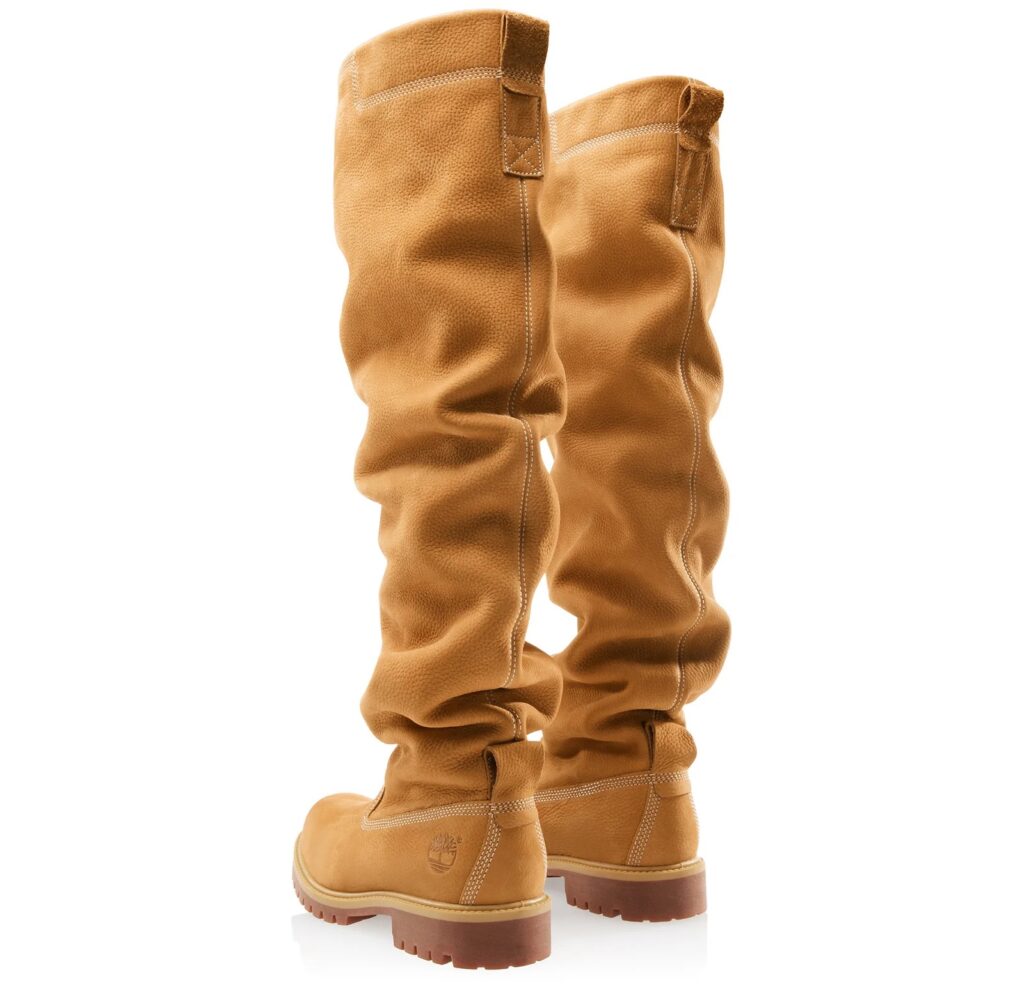 Telfar x Timberland Tall Pull On Boot Wheat