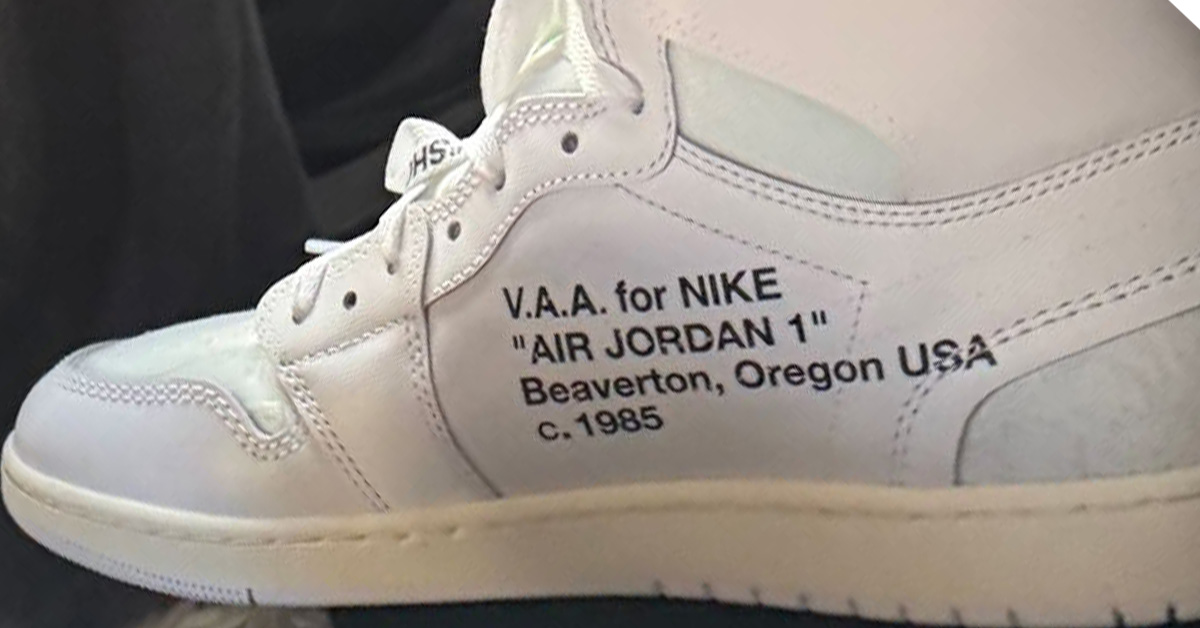Virgil Abloh Archive x Air Jordan 1 High OG “Alaska” Revealed