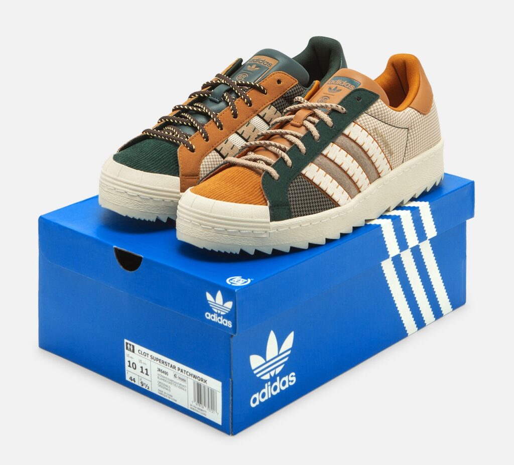 CLOT x adidas Superstar Breathe "Patchwork"