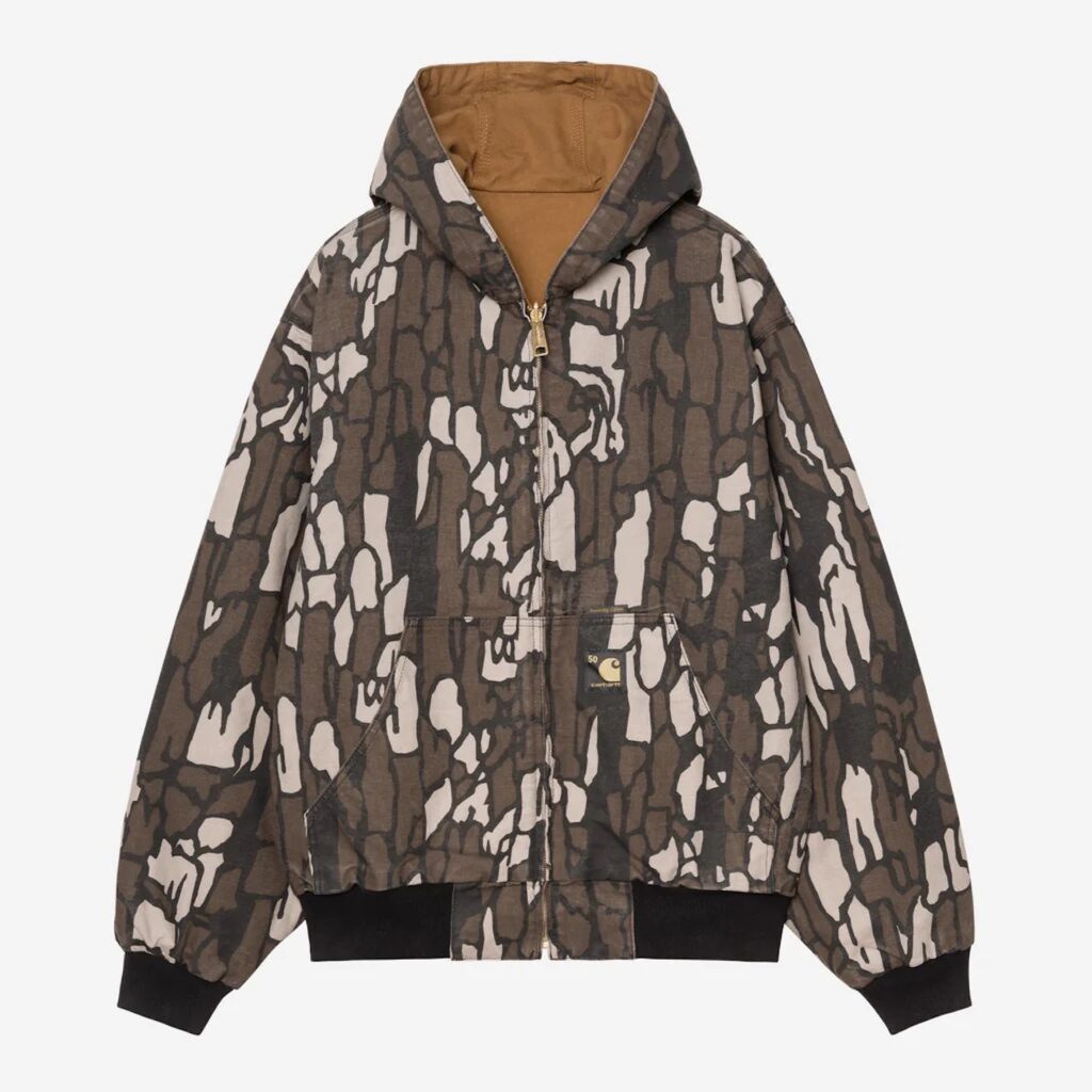Carhartt WIP OG Active Jacket 50th Anniversary Edition Canvas Hamilton Brown/Camo Trebark I036412_3GK_02