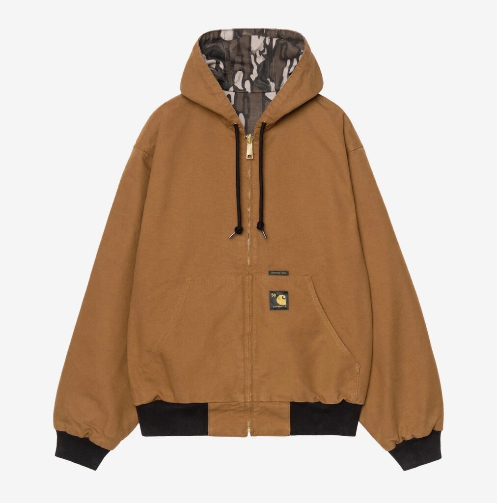 Carhartt WIP OG Active Jacket 50th Anniversary Edition Canvas Hamilton Brown/Camo Trebark I036412_3GK_02



