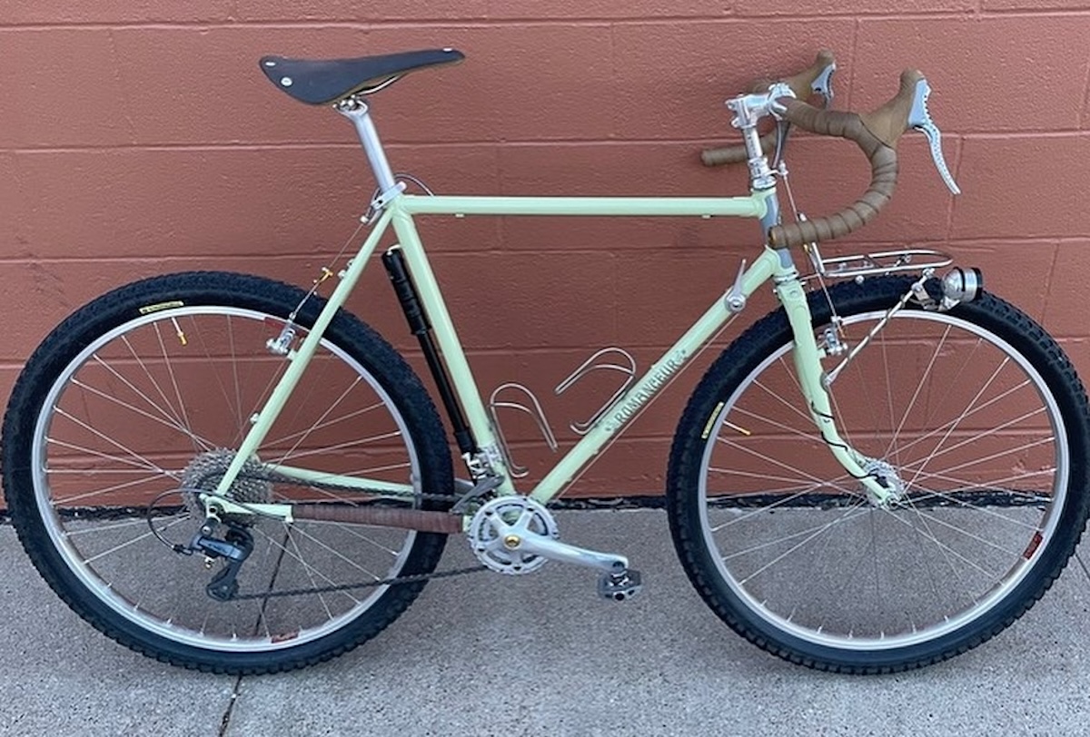 Crust Bikes Romanceur bicycle inspired the Nike SB Dunk Low "Verdugo Moutains"