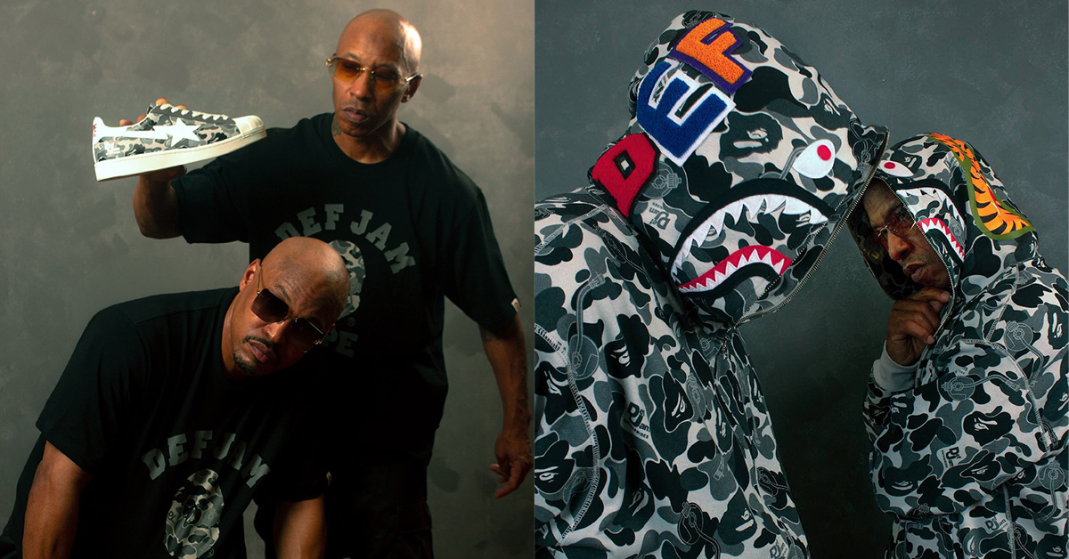 BAPE & Def Jam Drop Collection Celebrating Hip-Hop Legacy
