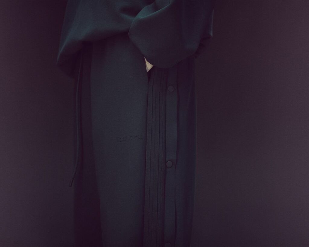 Fear of God x adidas FW25 Campaign shot by Nadav Kander featuring Gabe Vincent, Caleb, Holt, and Frank Jackson: