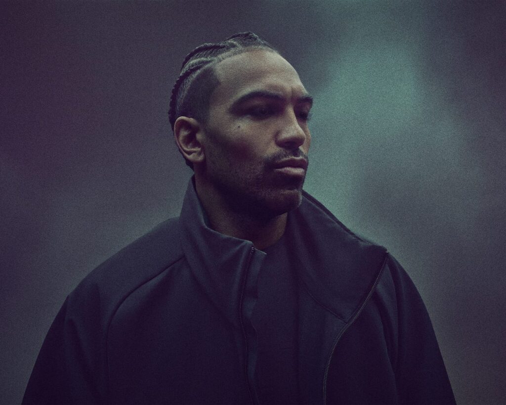 Fear of God x adidas FW25 Campaign shot by Nadav Kander featuring Gabe Vincent, Caleb, Holt, and Frank Jackson: