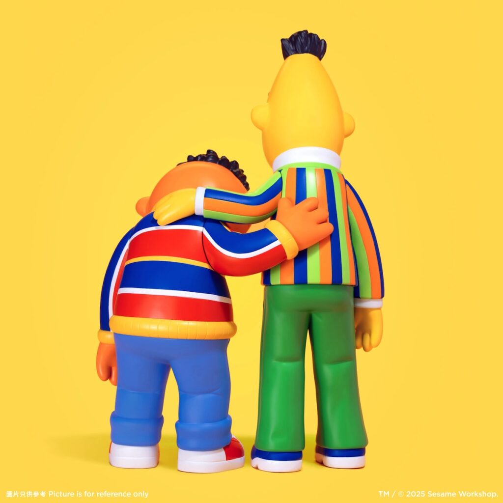 KAWS x Sesame Street Vinyl Figure Bert & Ernie