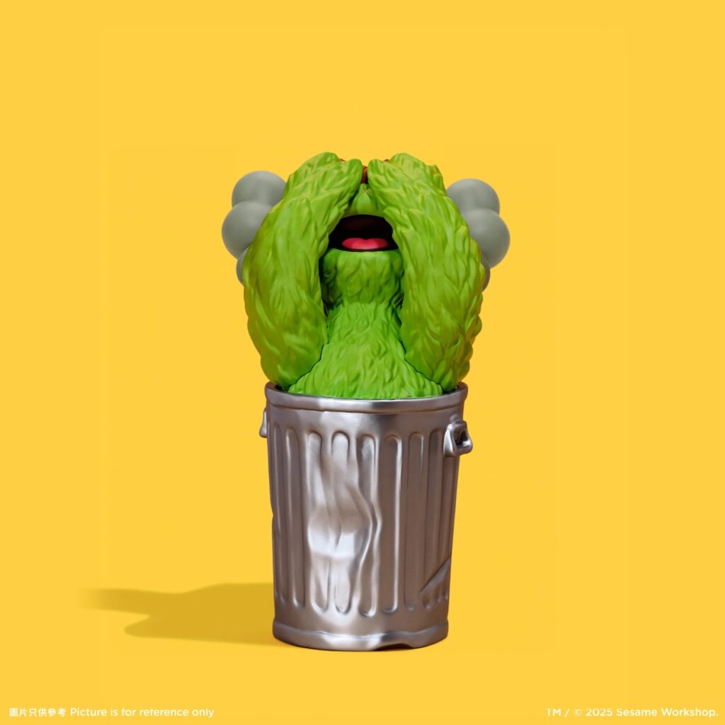 KAWS x Sesame Street Vinyl Figure Oscar