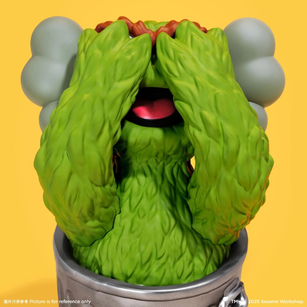 KAWS x Sesame Street Vinyl Figure Oscar
