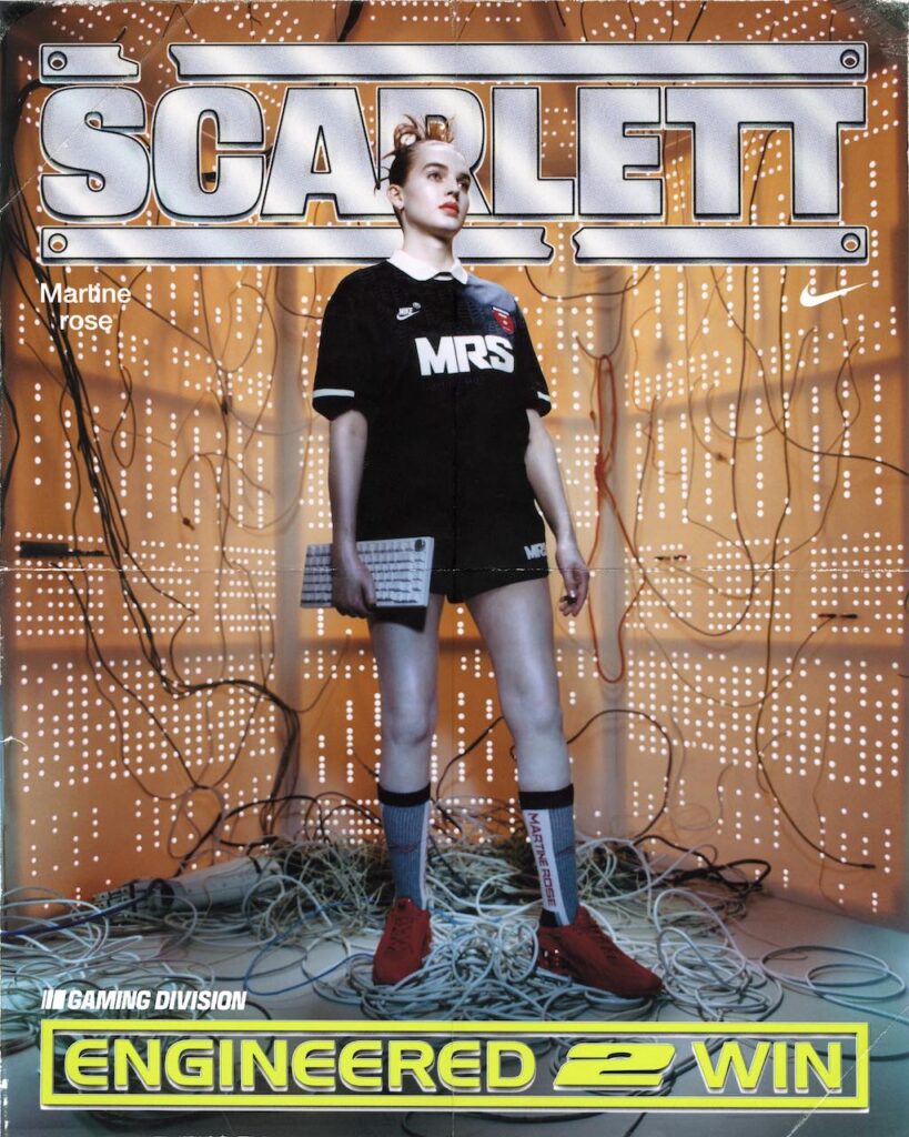 Martine Rose x Nike Campaign featuring Ana, Billy Mitchell, Scarlett, SonicFox and TenZ: