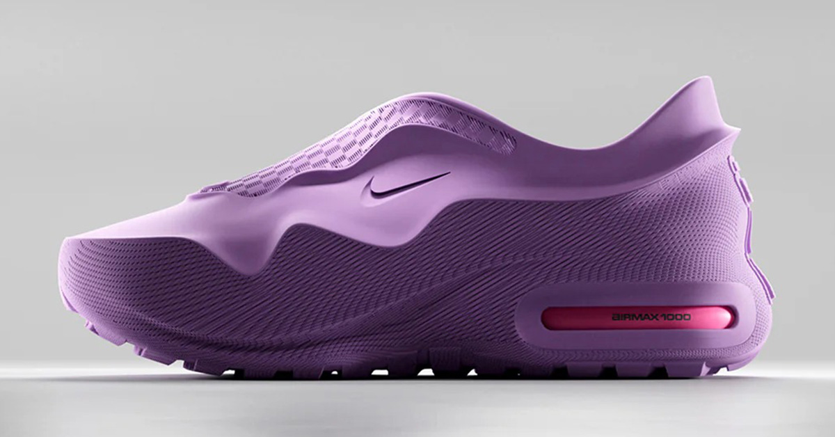 Nike’s 3D-Printed Air Max 1000 Arrives in “Lilac”