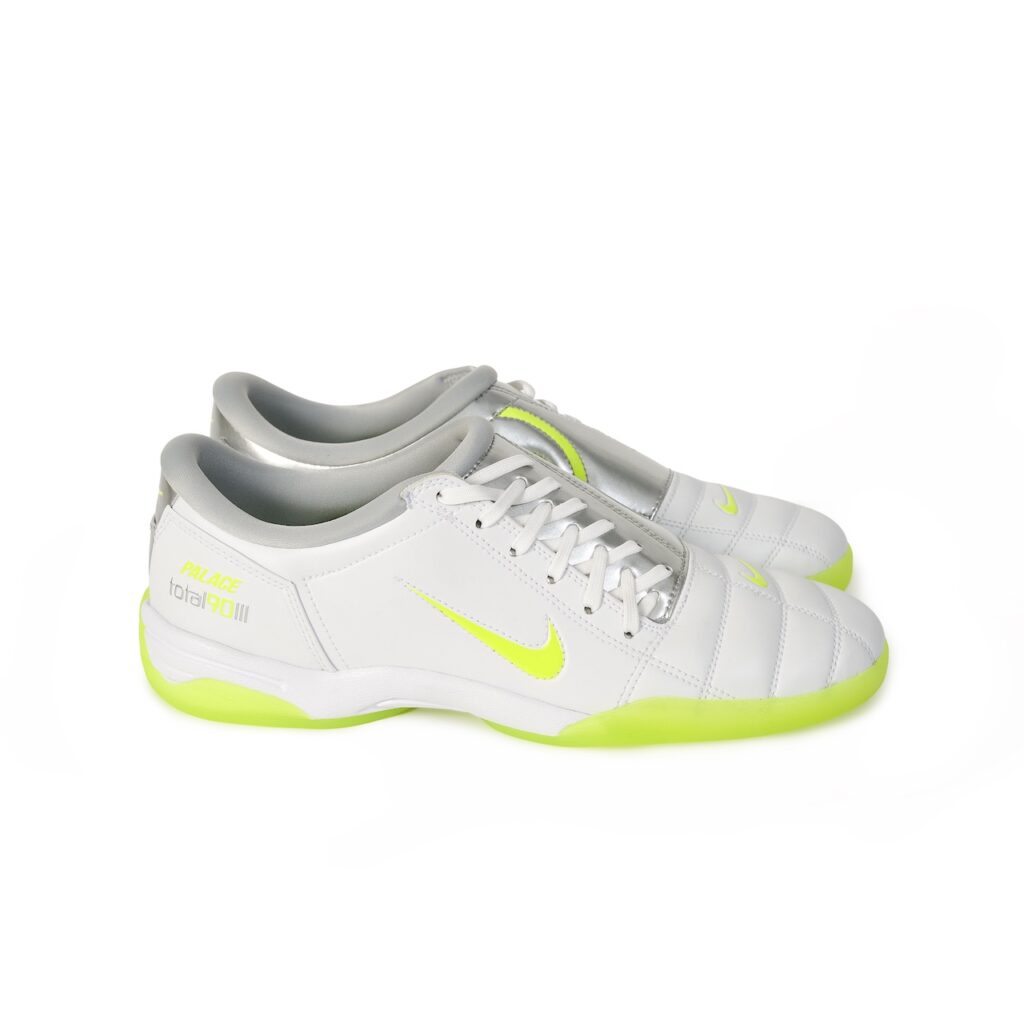 Palace x Nike Total 90 III IM1381-100 White/Volt-Metallic Silver