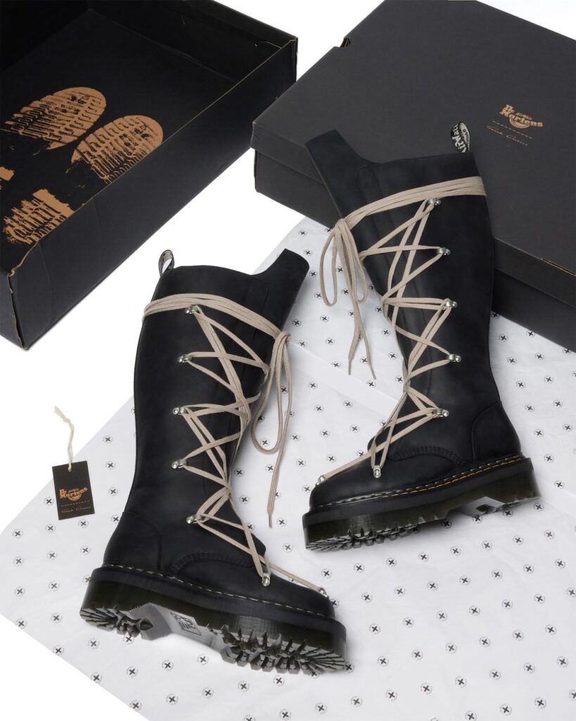 Rick Owens x Dr. Martens 1B60 Pentalace Boot