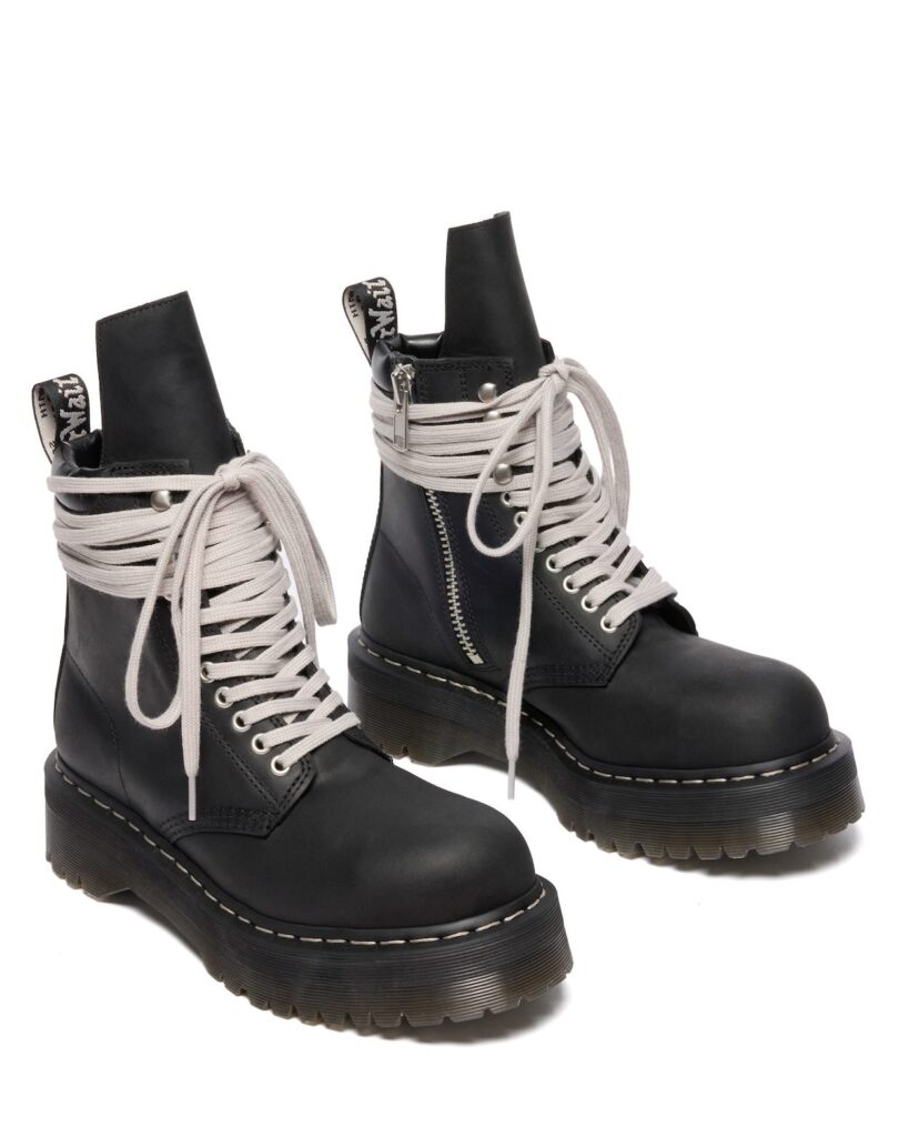 Rick Owens x Dr. Martens Steel Toe Boot