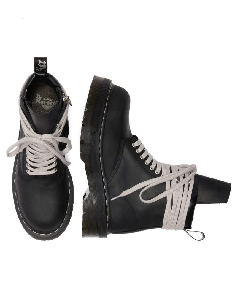 Rick Owens x Dr. Martens Steel Toe Boot