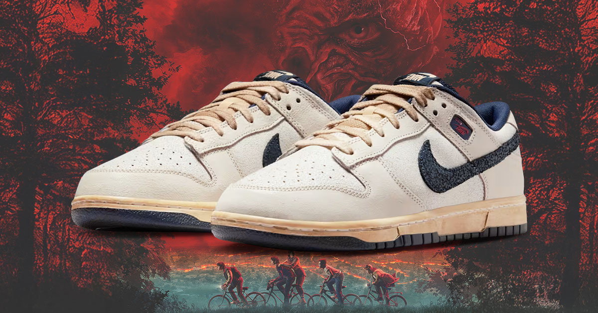 Stranger Things & Nike Travel Back to 1987 for Dunk Low Collab