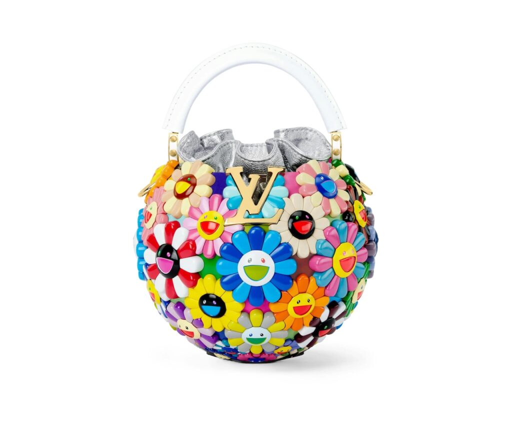 Takashi Murakami x Louis Vuitton Artycapucines VII Collection Capubloom