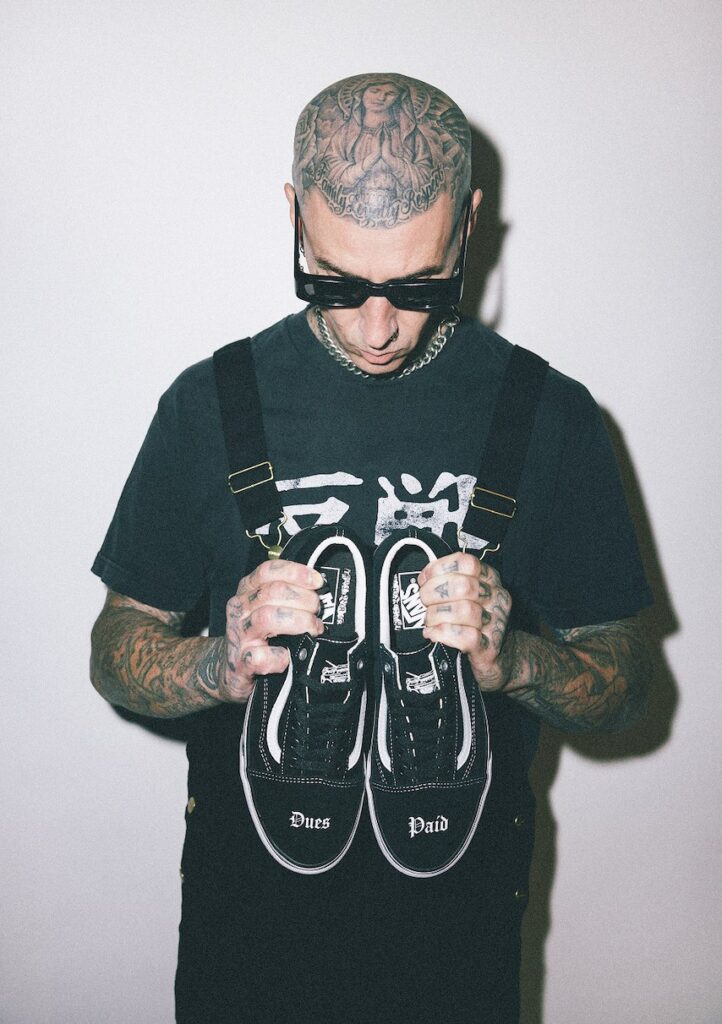Lookbook featuring Travis Barker and Ben Kadow:
