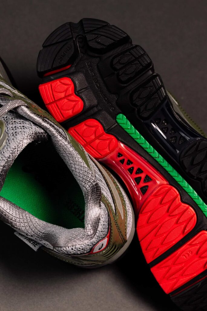 Up There x ASICS GEL-Kayano 12.1 "Natsukashii" Gravel/Irivine 1203A869-021