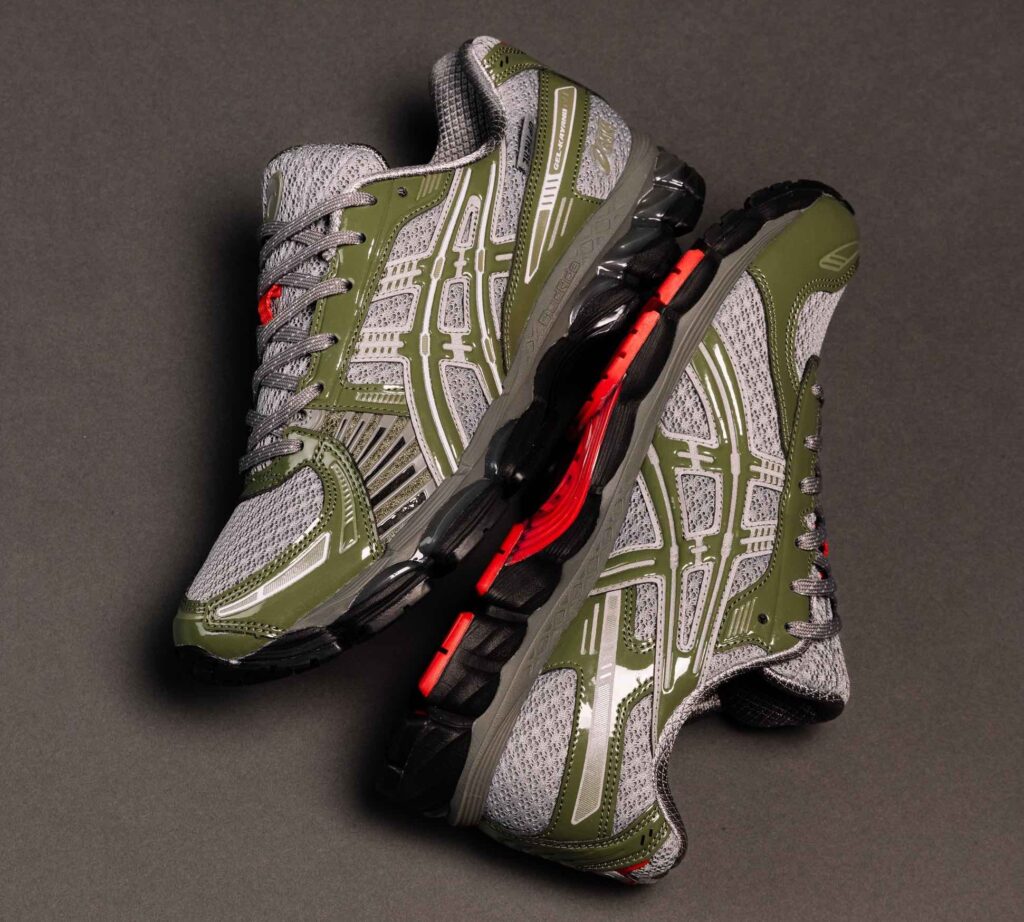 Up There x ASICS GEL-Kayano 12.1 "Natsukashii" Gravel/Irivine 1203A869-021