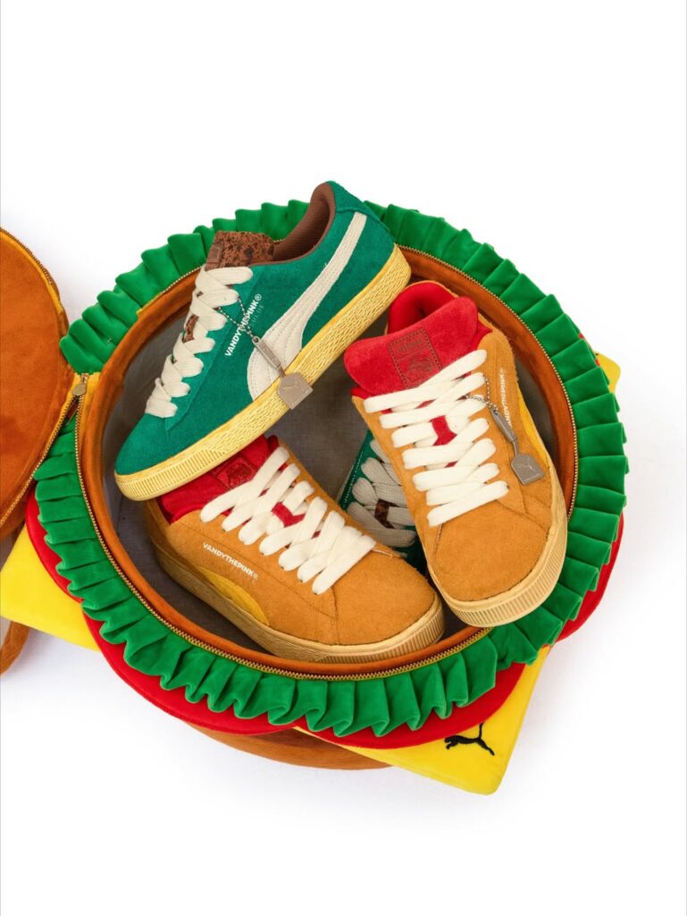 VANDYTHEPINK x PUMA Suede Burger Collection