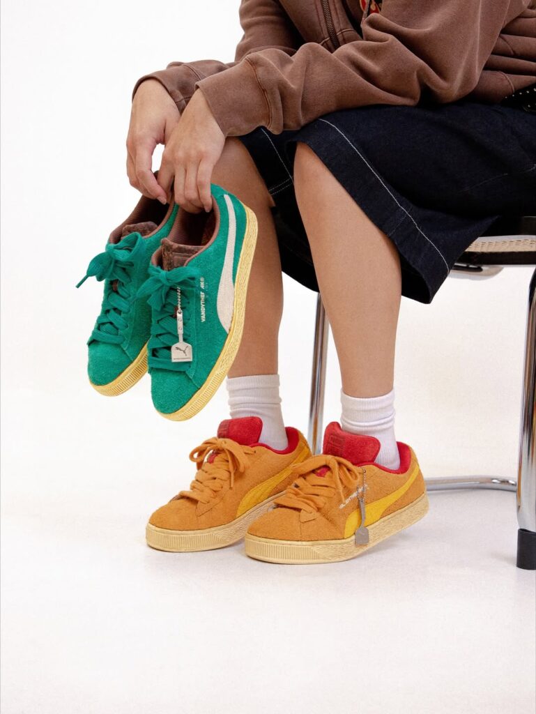 VANDYTHEPINK x PUMA Suede Burger Collection