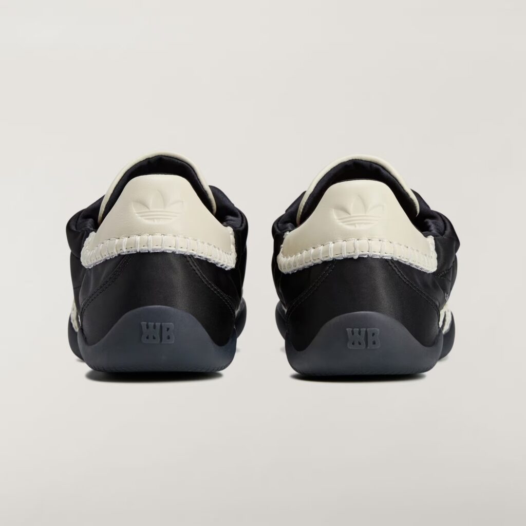 Wales Bonner x adidas Karintha Lo Satin Black/Dark Brown-Crew White IH7259