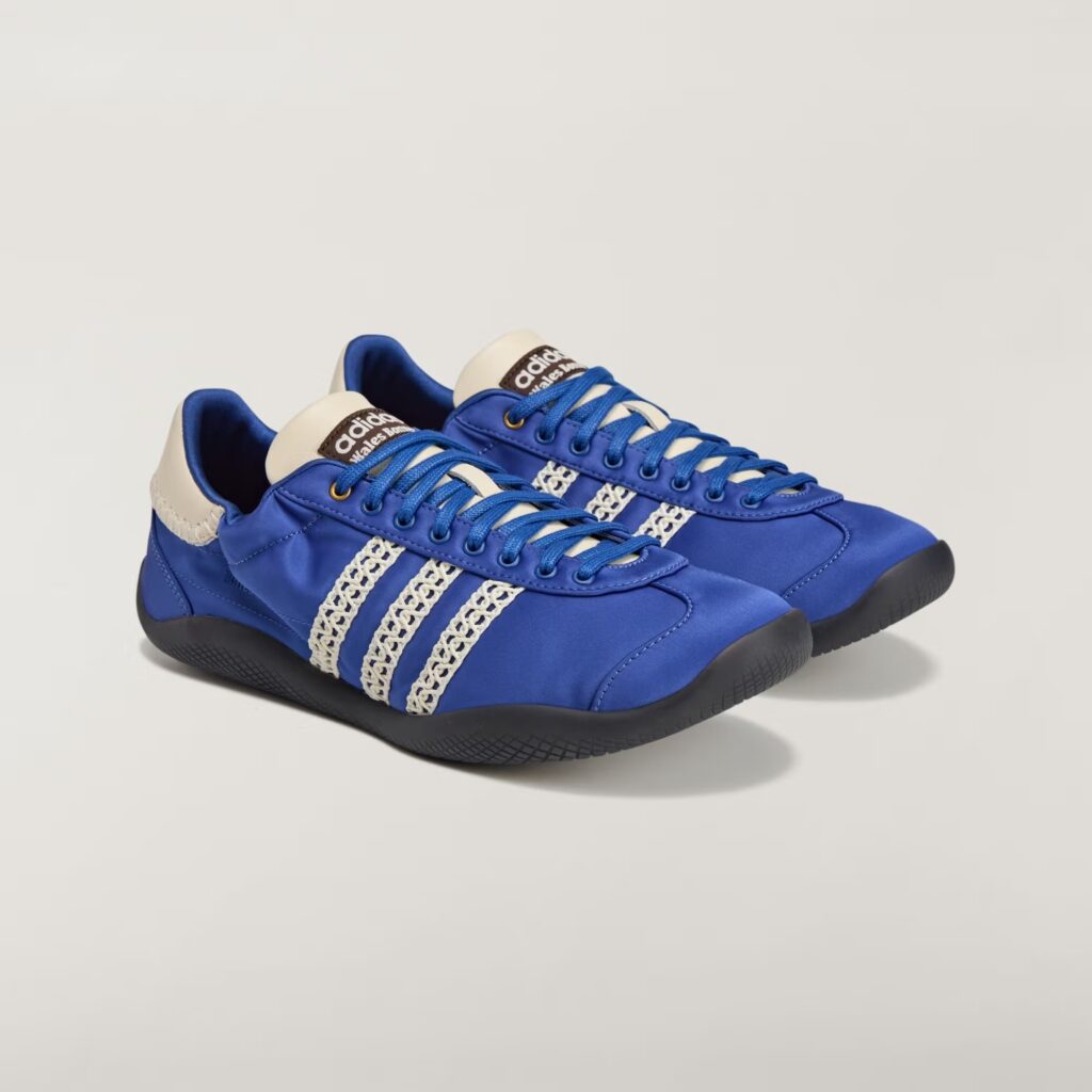 Wales Bonner x adidas Karintha Lo Satin Supplier Color/Crew White-Blue JR1774