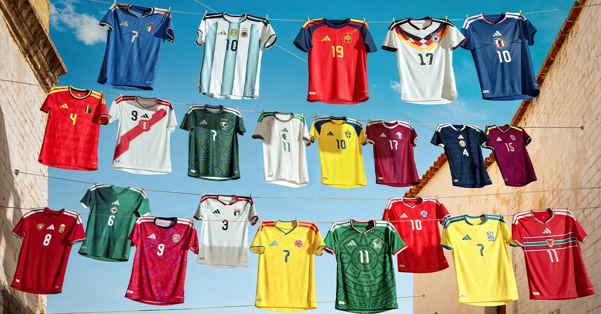 adidas Reveals Home Kits for FIFA World Cup 2026