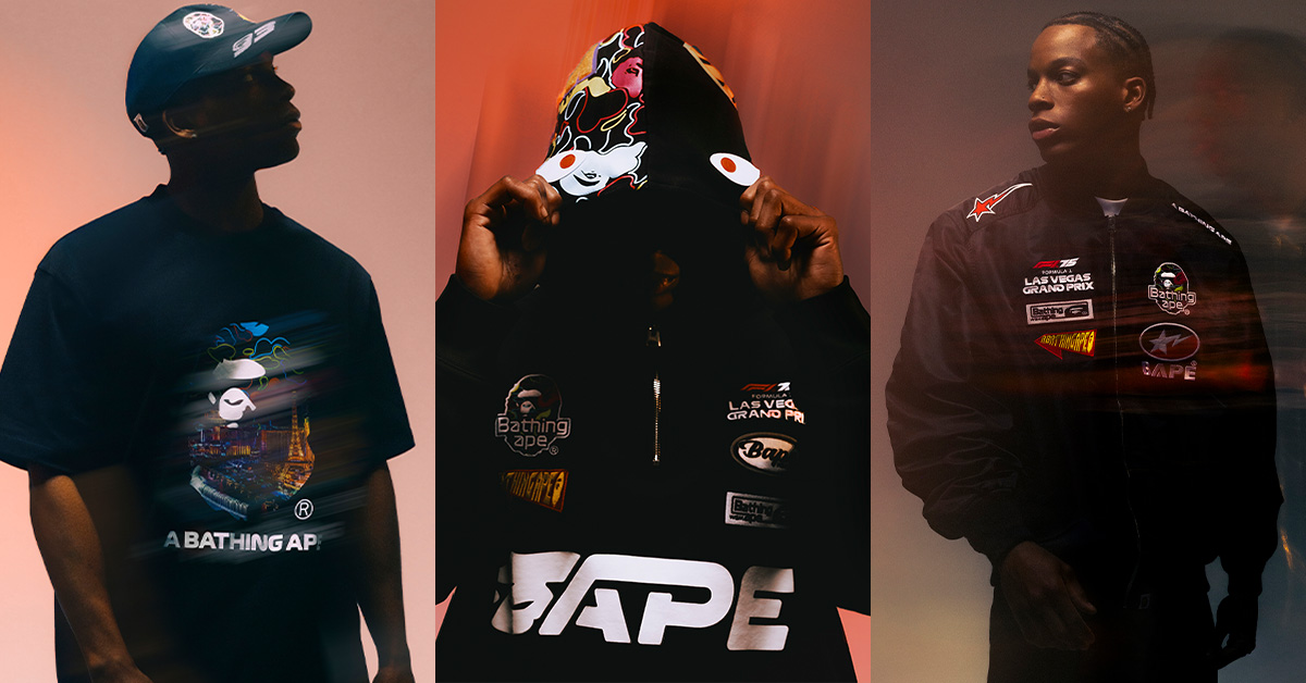 BAPE & Formula 1 Launch Las Vegas Grand Prix Collection