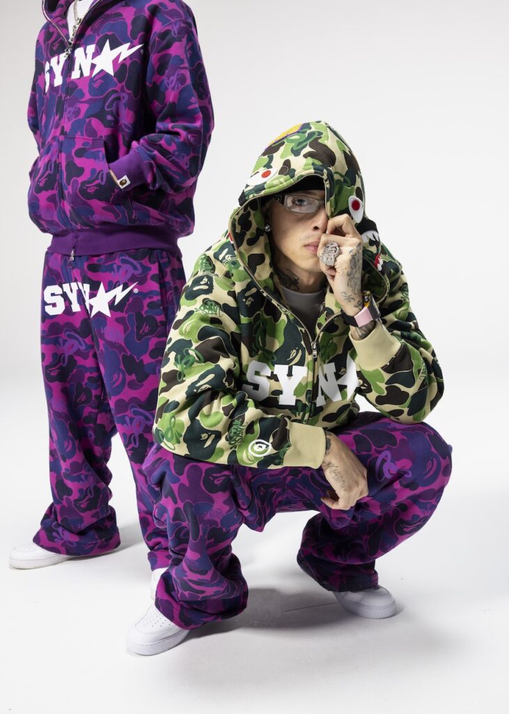 BAPE x Spotify x SYNA Capsule Collection