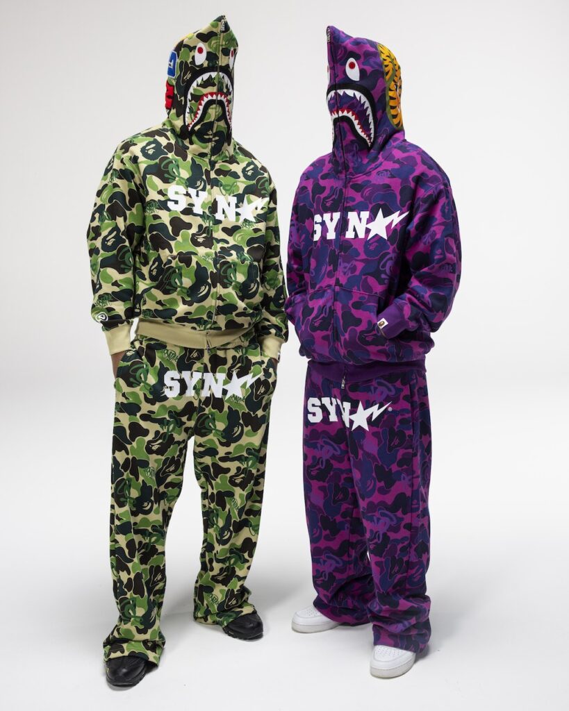 BAPE x Spotify x SYNA Capsule Collection