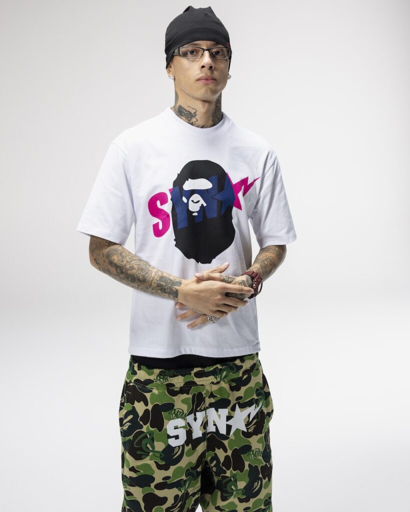BAPE x Spotify x SYNA Capsule Collection