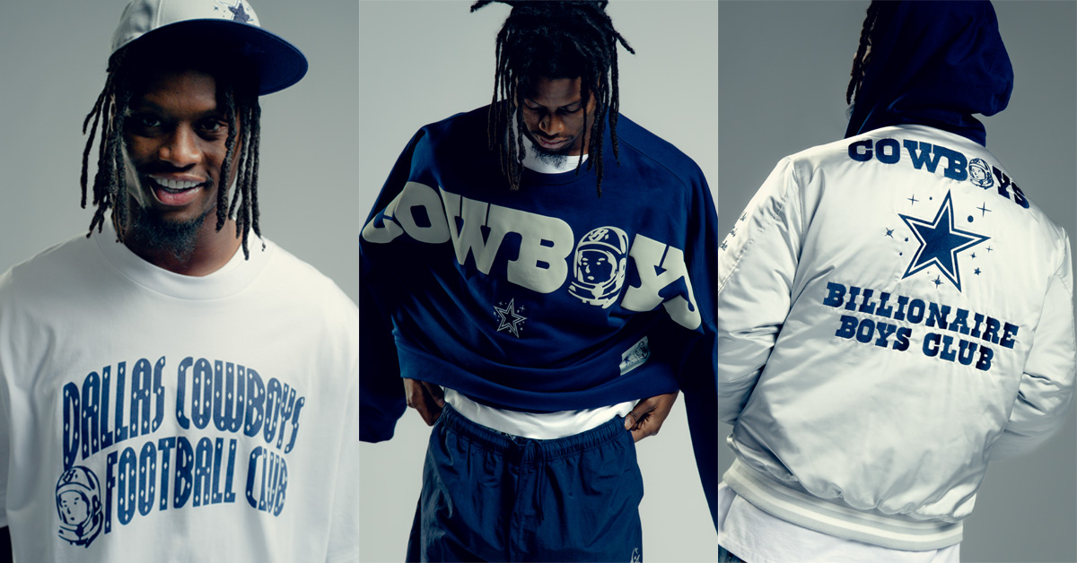 Dallas Cowboys & Billionaire Boys Club Team Up for "Starfield" Collection