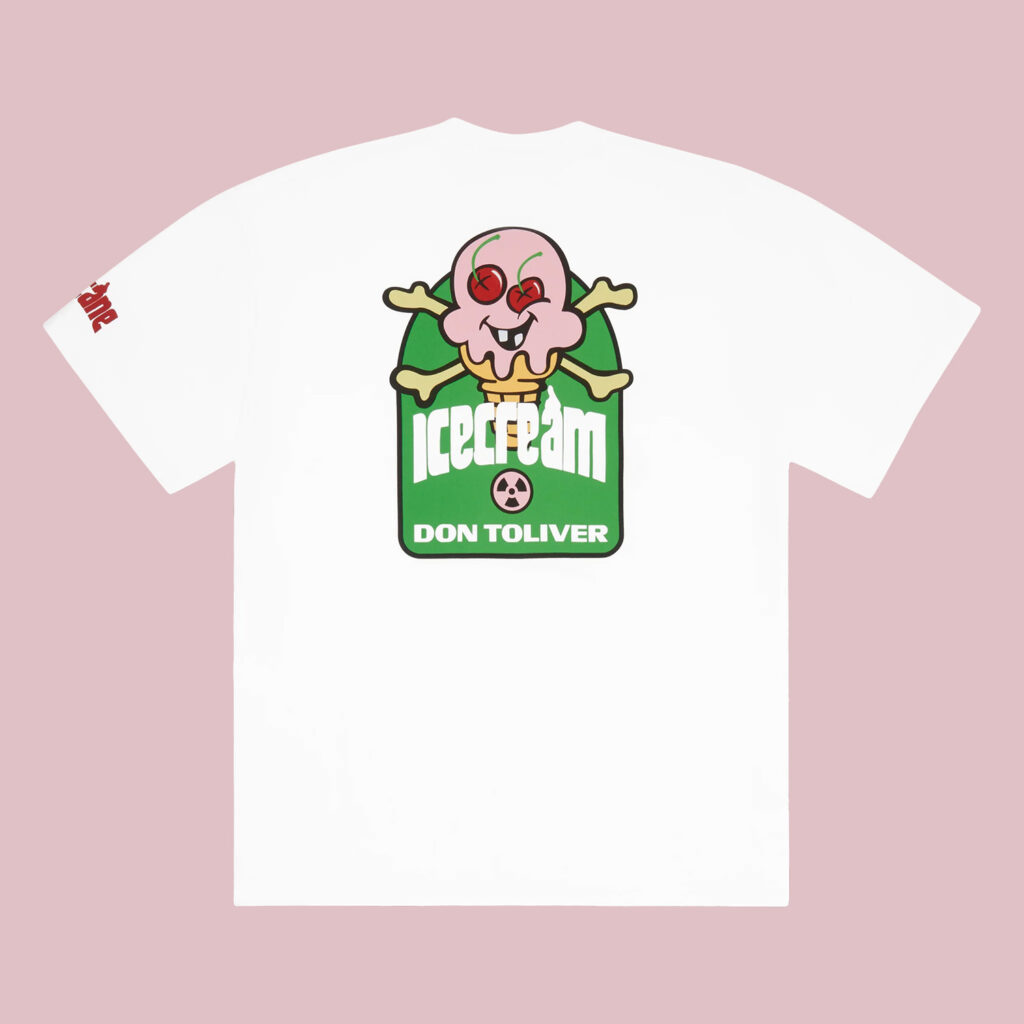 Don Toliver x ICECREAM Cones & Bones Octane Tee
