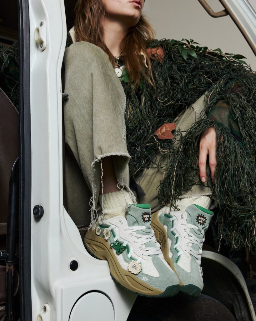 Rakeem Miles x K-Swiss Marina RMX "Get Me Out The Woods" Snow White Iceberg/Green Mountain View