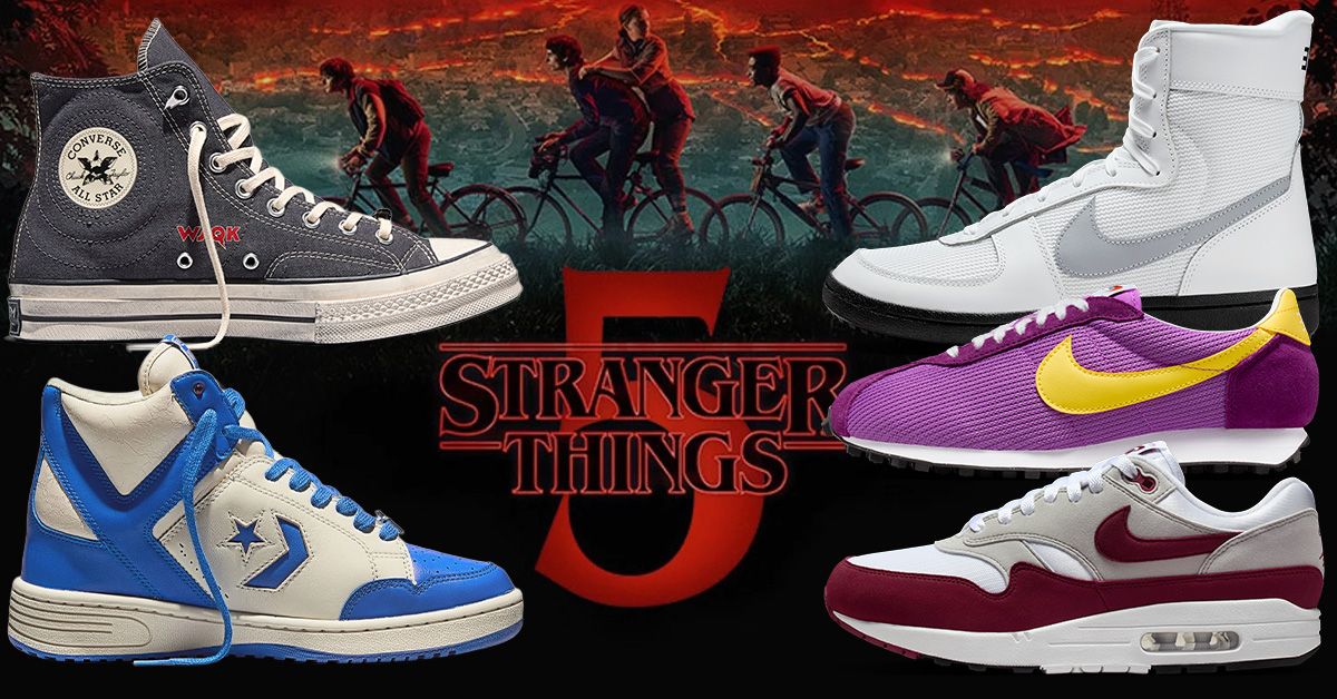 Nike & Converse Celebrate Final Season of ‘Stranger Things’