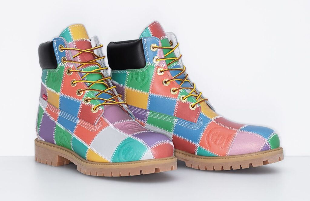 Supreme x Timberland Patchwork 6" Premium Waterproof Boot Multi