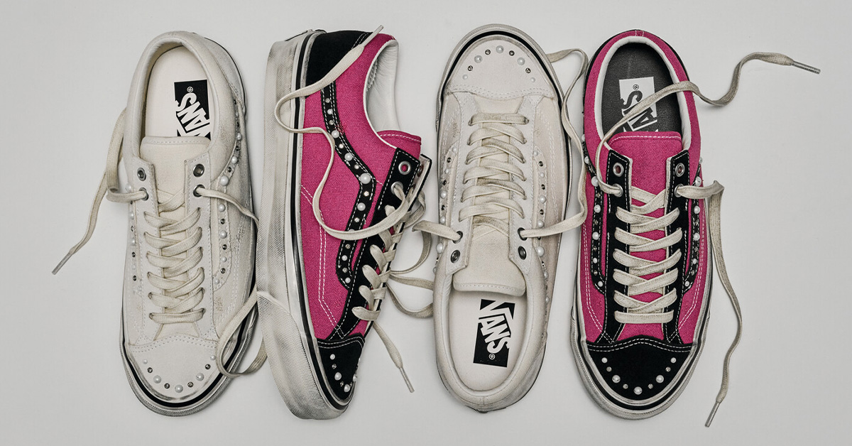 Vans Drops Old Skool 36 Pearlized in “Marshmallow” & “Fuchsia”