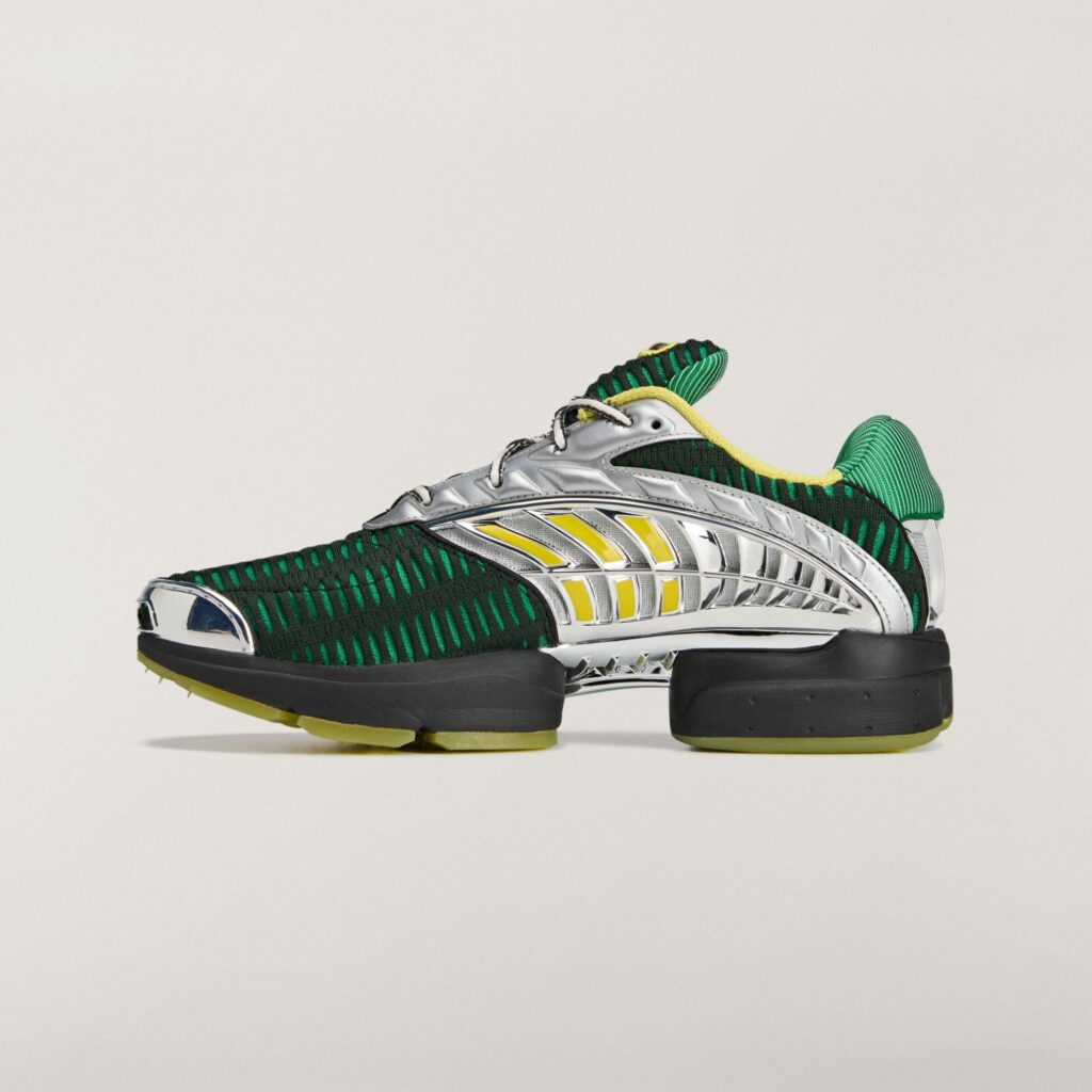 Brain Dead x adidas Climacool 2 Core Black/Impact Yellow/Silver Metallic JQ6793
