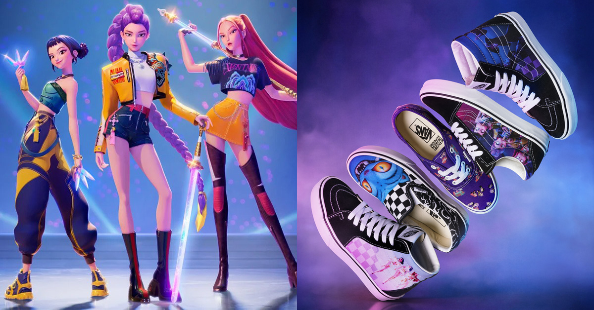 KPop Demon Hunters & Vans Drop Collaborative Footwear Collection