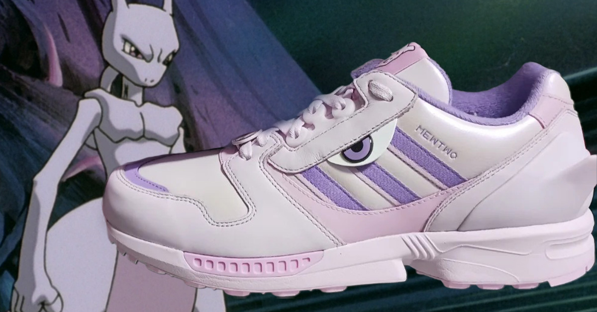 Pokémon & adidas Are Dropping a “Mewtwo” ZX 8000