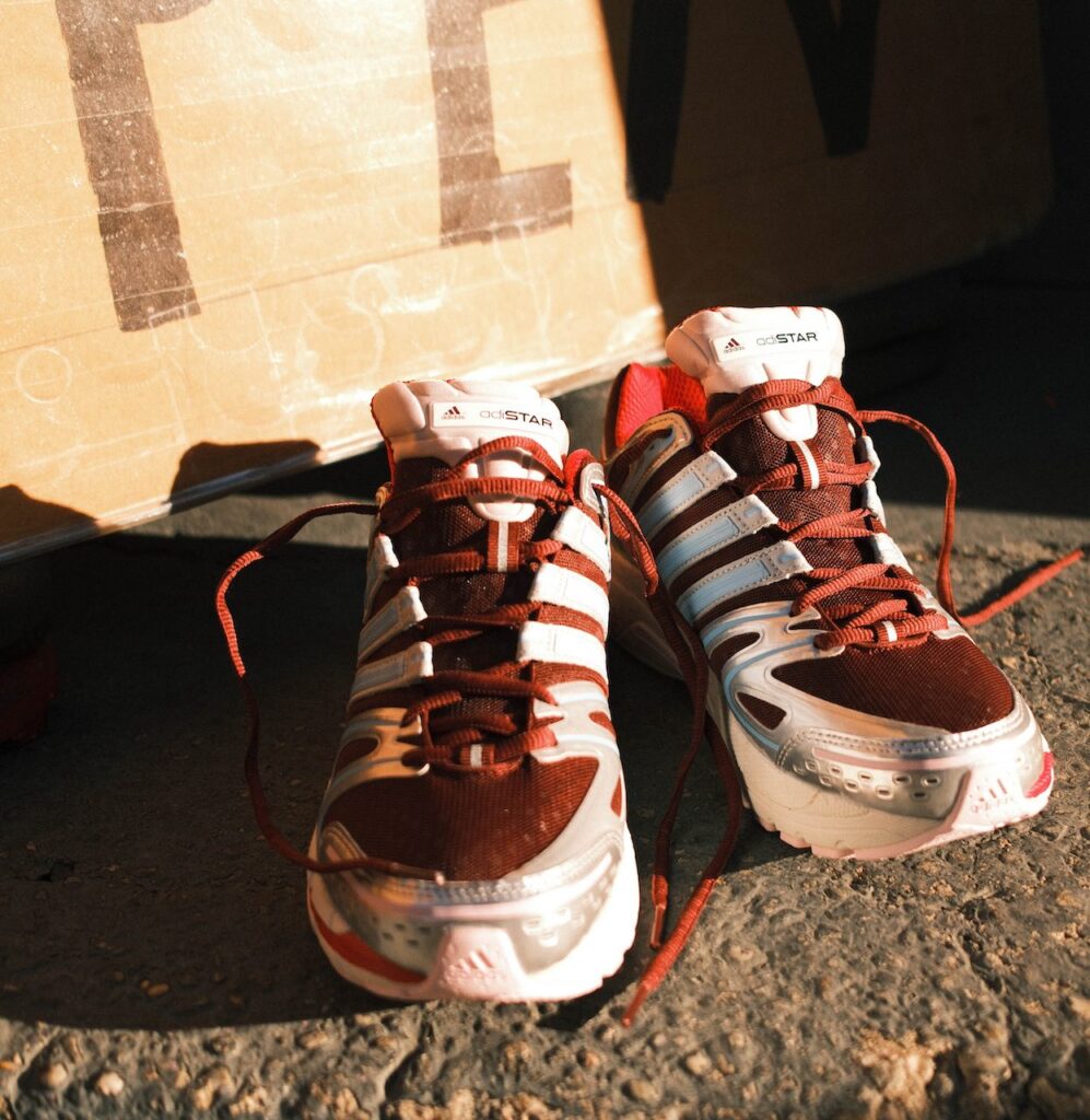 WOODstack x adidas adistar Control 5 "Blood, Sweat, & Tears"
