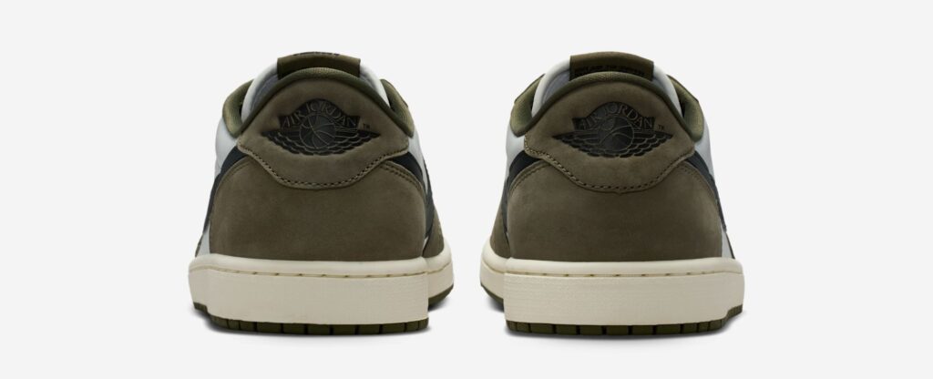 air jordan 1 low og medium olive black summit white sail HQ6998-200 