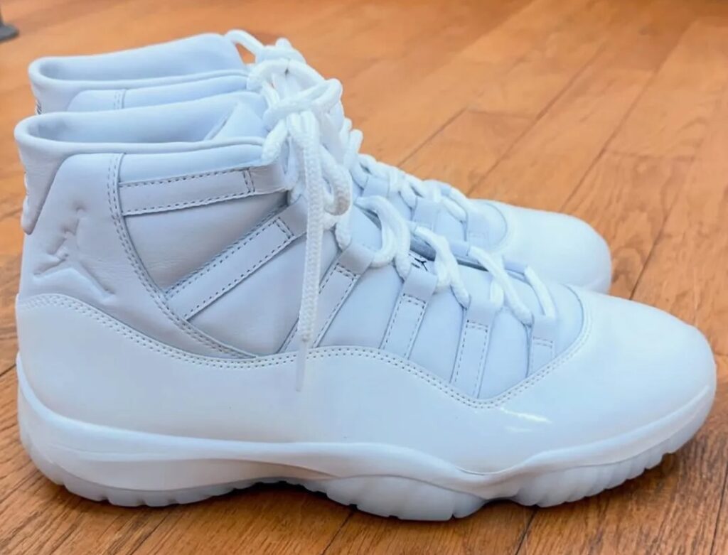 Comme des Garçons x Air Jordan 11 "White" White/White-White-Black IV7639-100