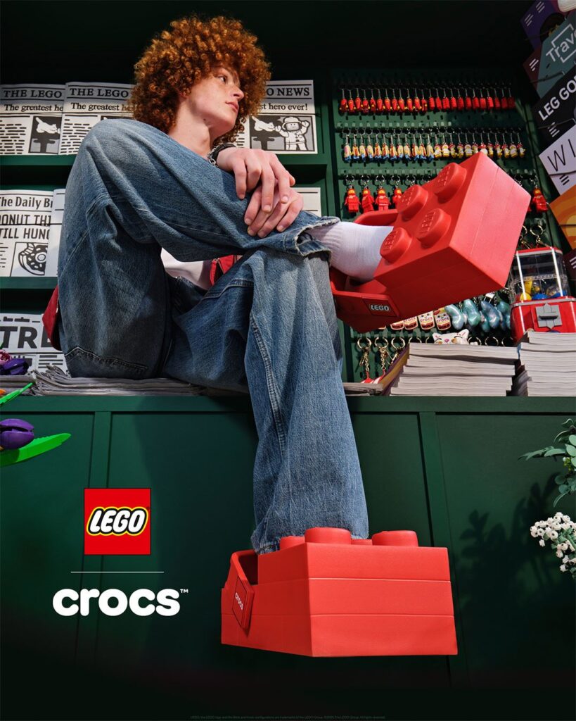 LEGO x Crocs Brick Clog Bright Red