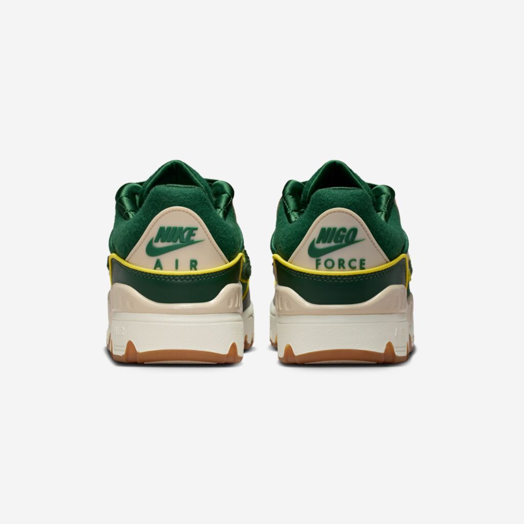 NIGO Nike Air Force 3 “Forest Green” 
Forest Green/Oatmeal-Sail-Forest Green HV5032-300