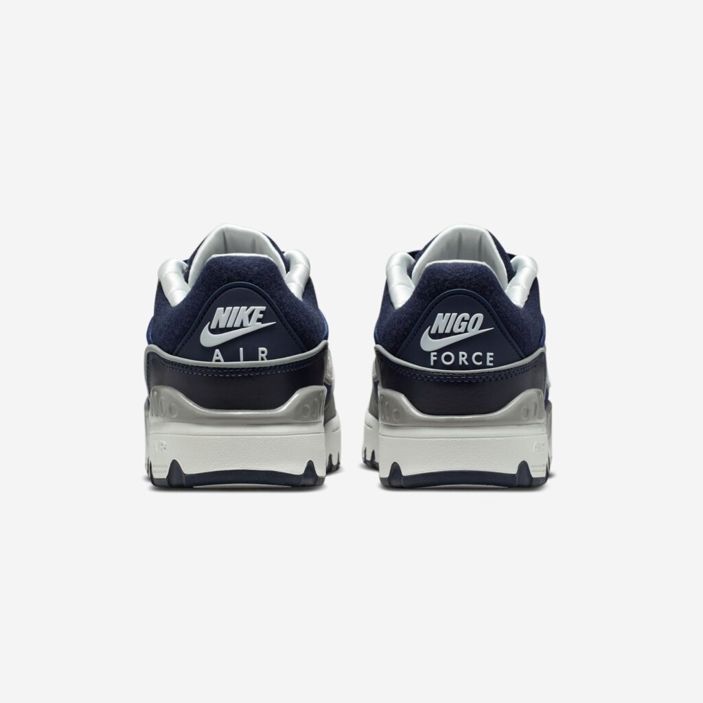 NIGO Nike Air Force 3 “Midnight Navy” Midnight Navy/Shadow Grey-Off-White HV5032-400