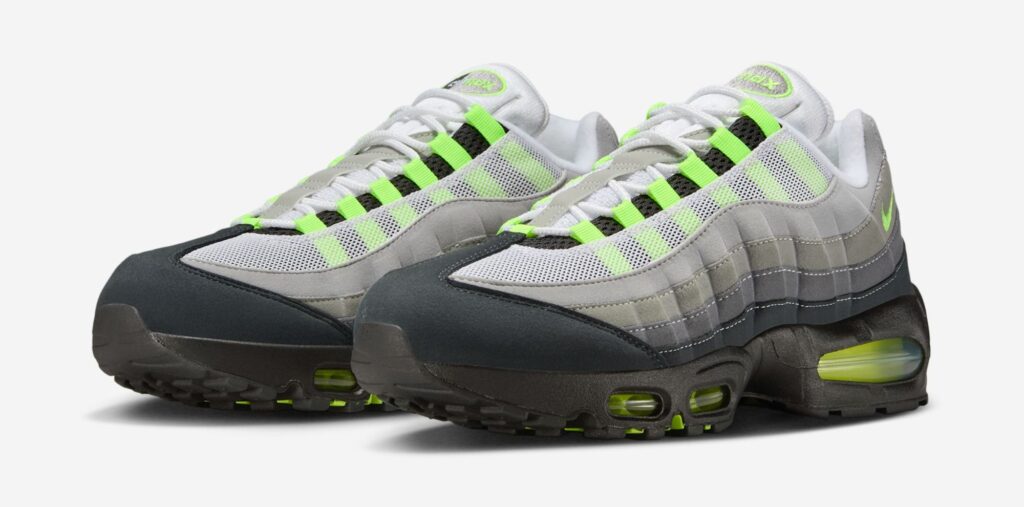 Nike Air Max 95 OG “Neon” Black/Cool Grey-Neon Yellow
HM4740-001